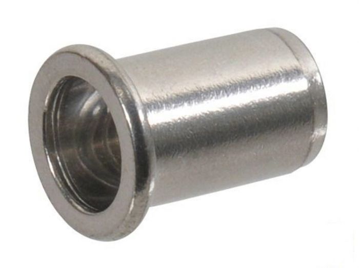 Ecrou aveugle aluminium 0,25 - 3,5 mm M8 100p. boîte
