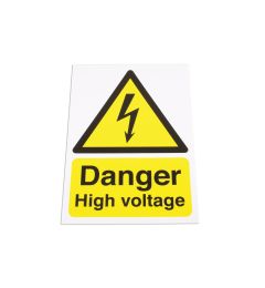 Panneau-d'avertissement-haut-voltage